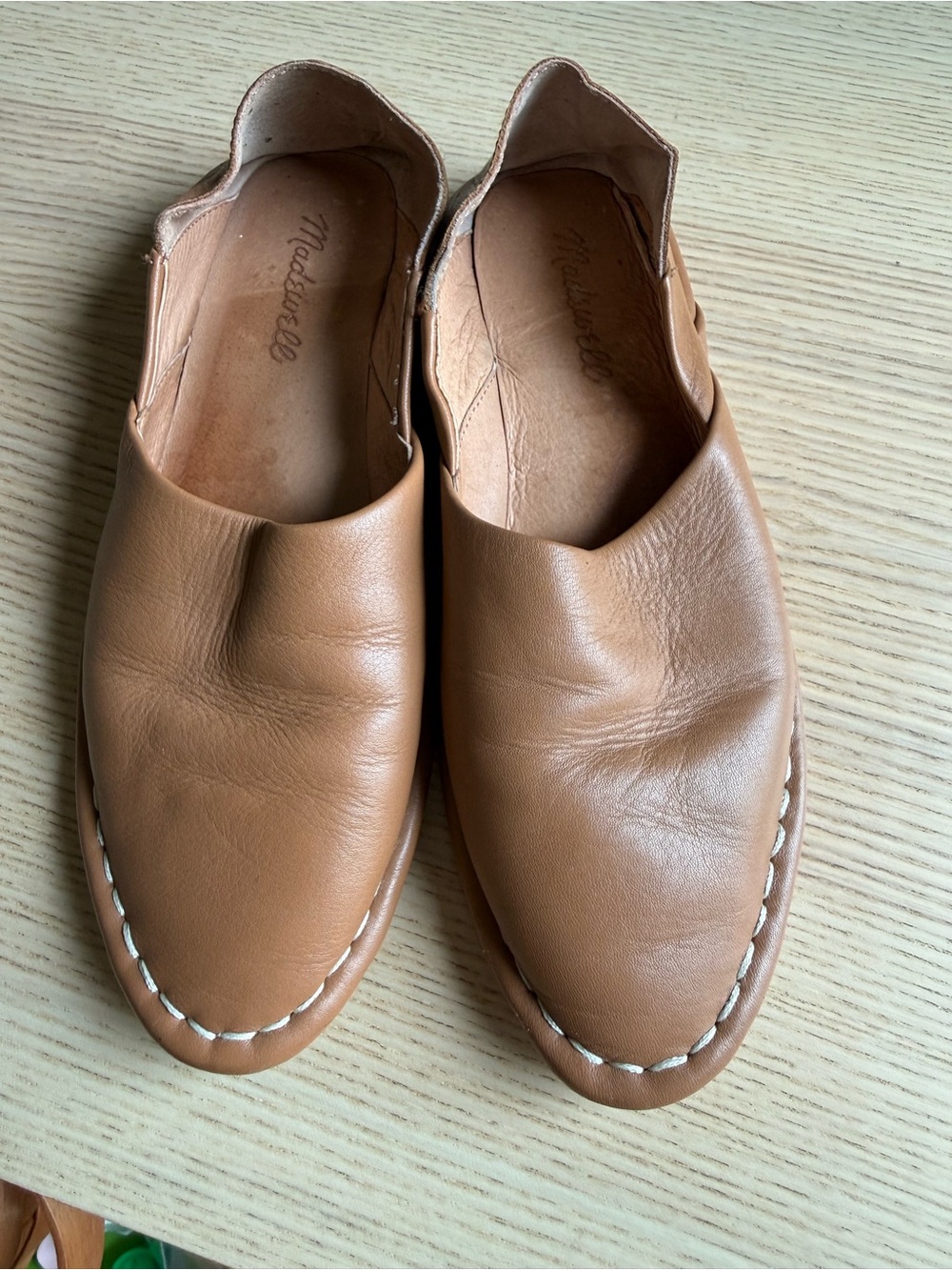Madewell The Izabel Convertible Leather Mules Flats Size 6.5